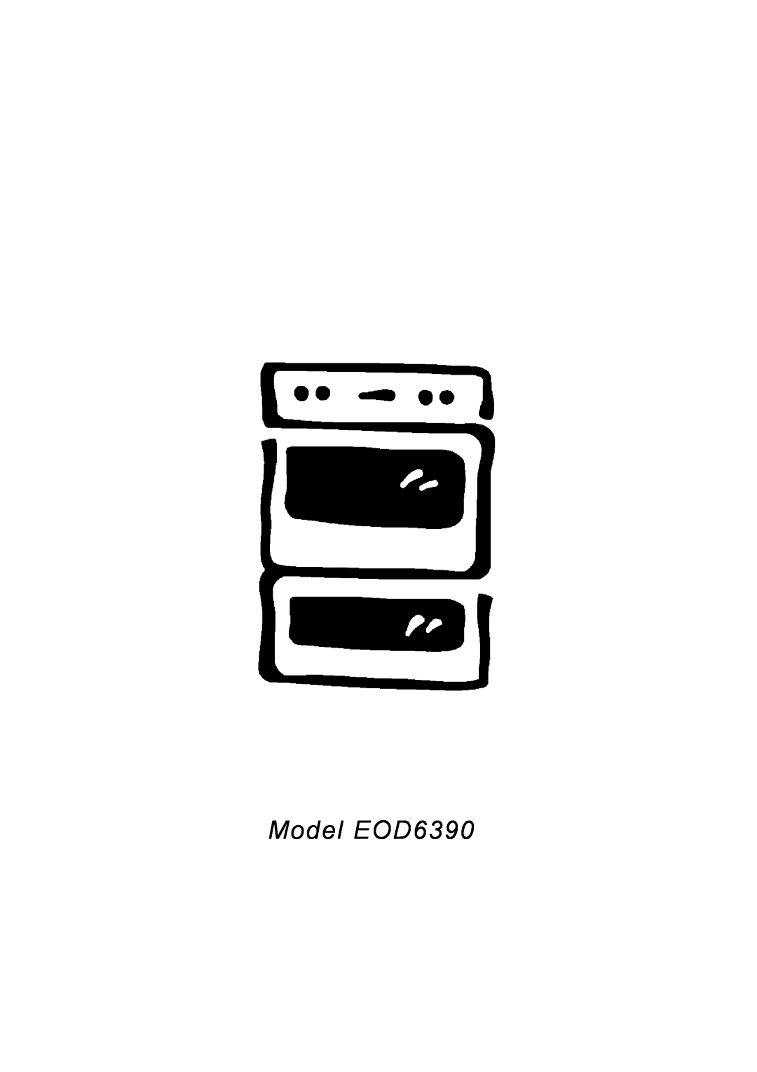 Electrolux manual Model EOD6390 