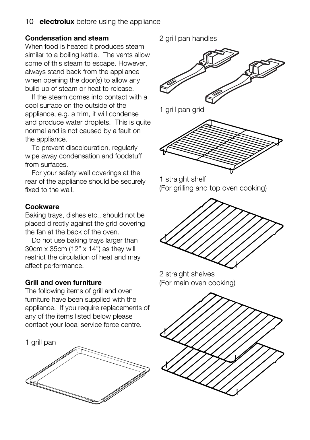 Electrolux EOD67642 user manual 