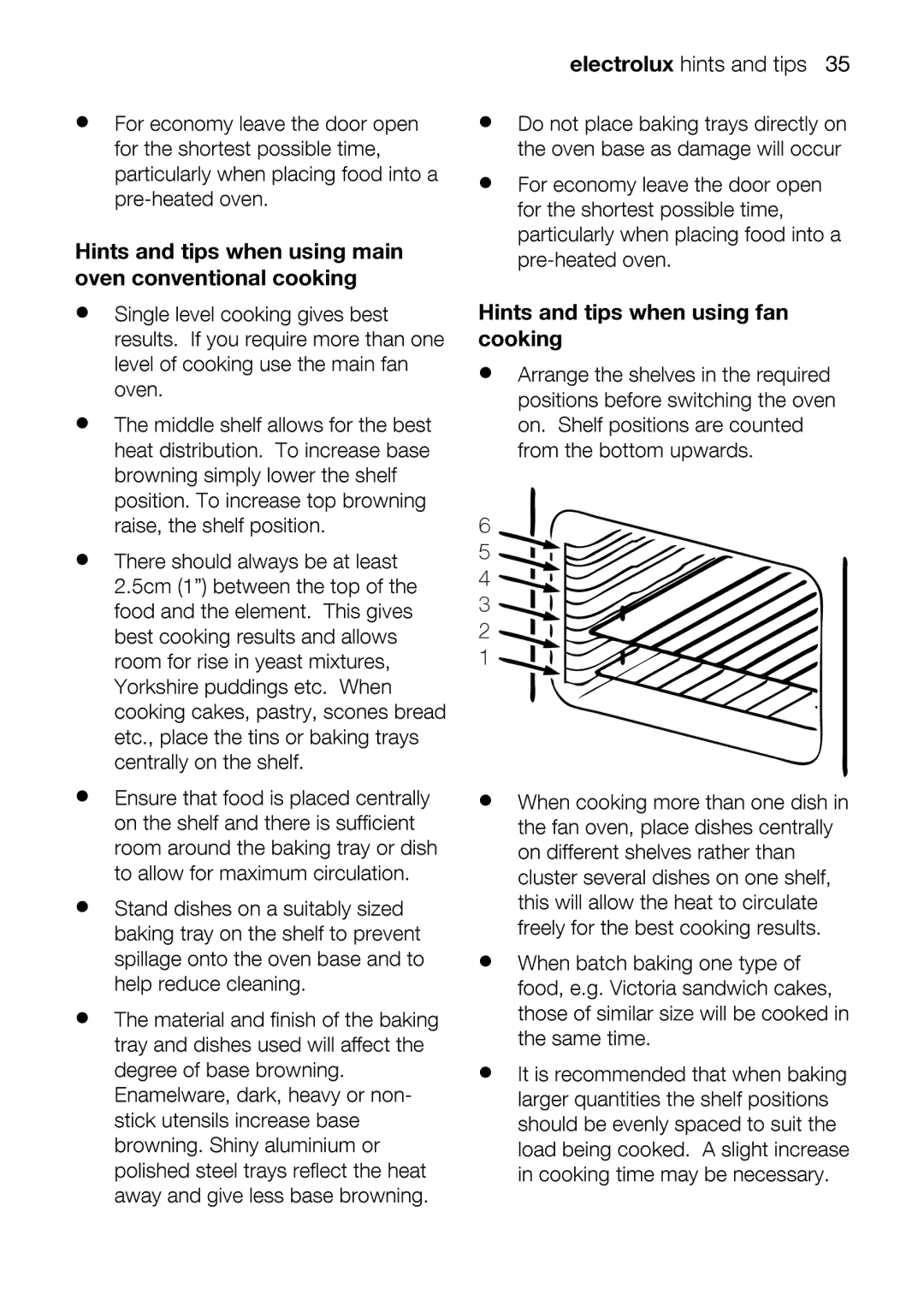 Electrolux EOD67642 user manual Themateraland, Electroluxhintsandtips35 