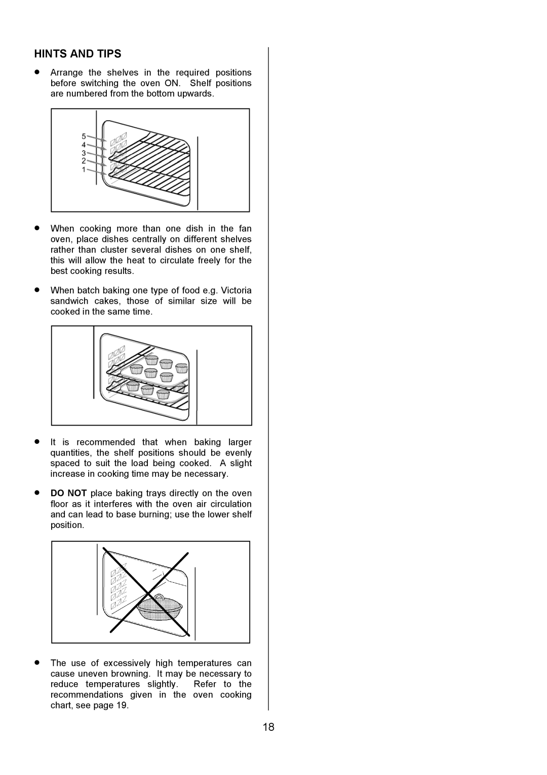 Electrolux EOD980 manual Hints and Tips 