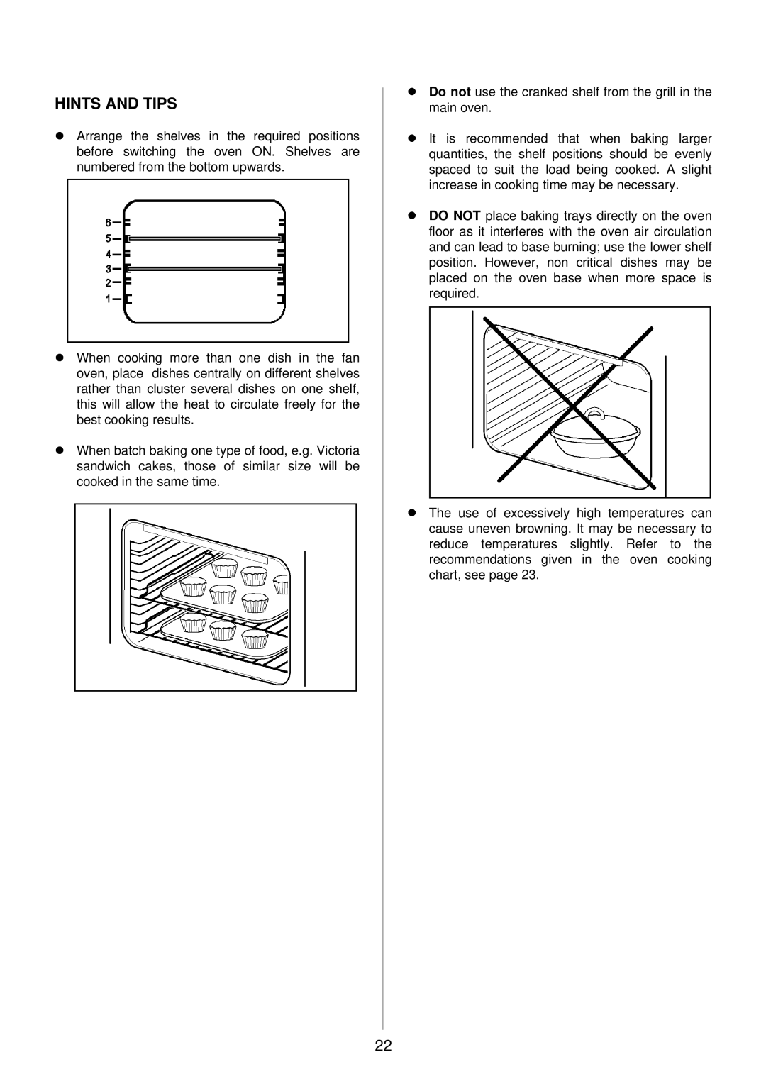 Electrolux EOD983X manual LHINTS and Tips 