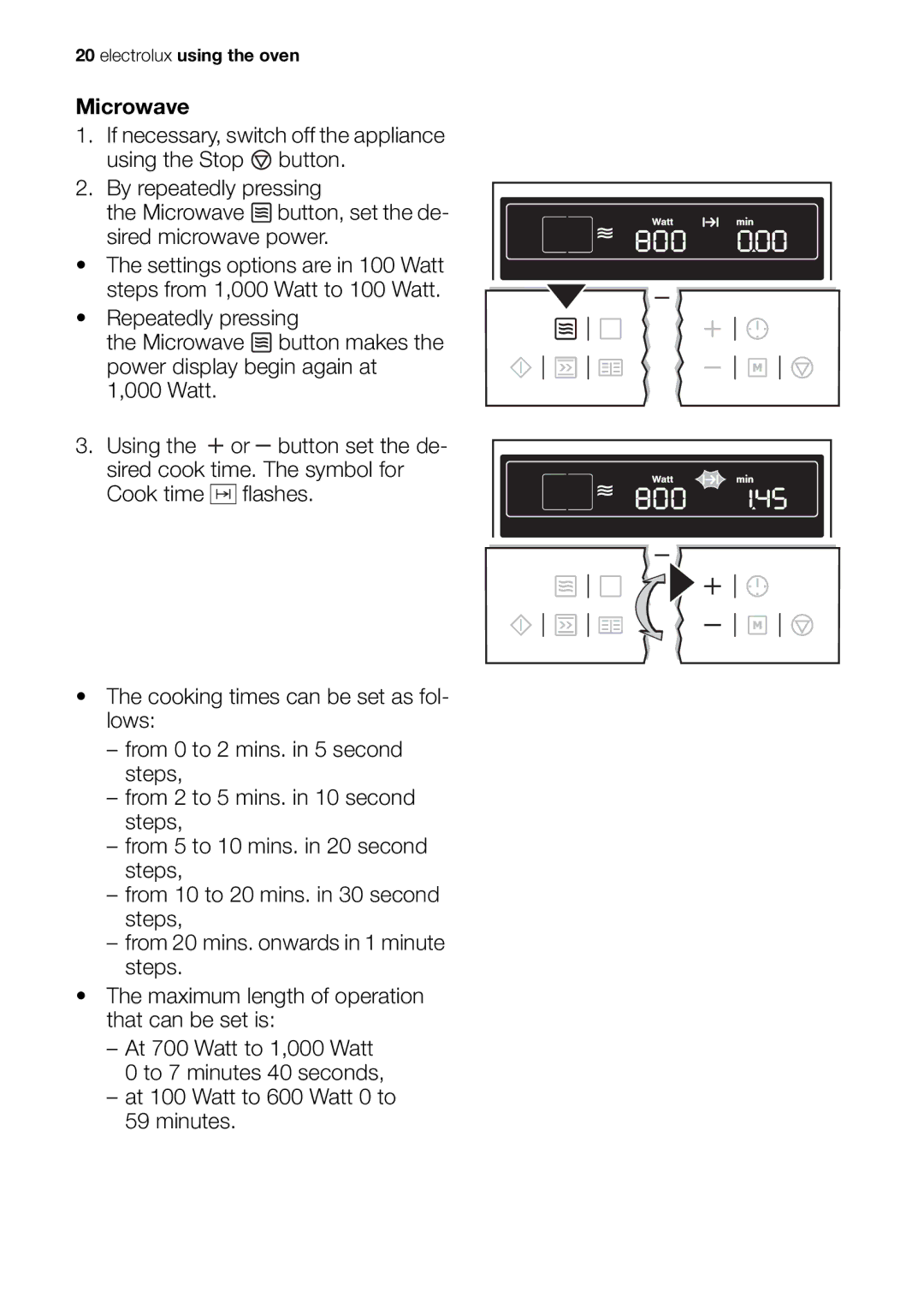 Electrolux EOK86030 user manual Electrolux using the oven 