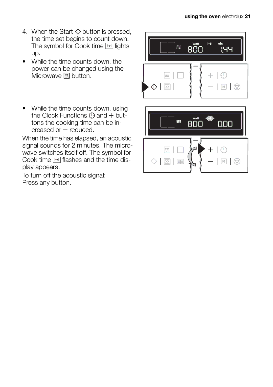 Electrolux EOK86030 user manual Using the oven electrolux 