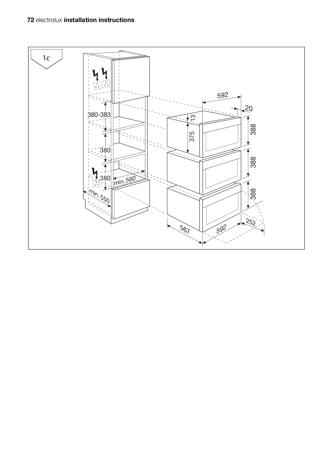 Electrolux EOK86030 user manual 567 