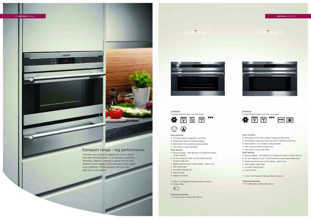 Electrolux EOK96030 manual EOK86030 