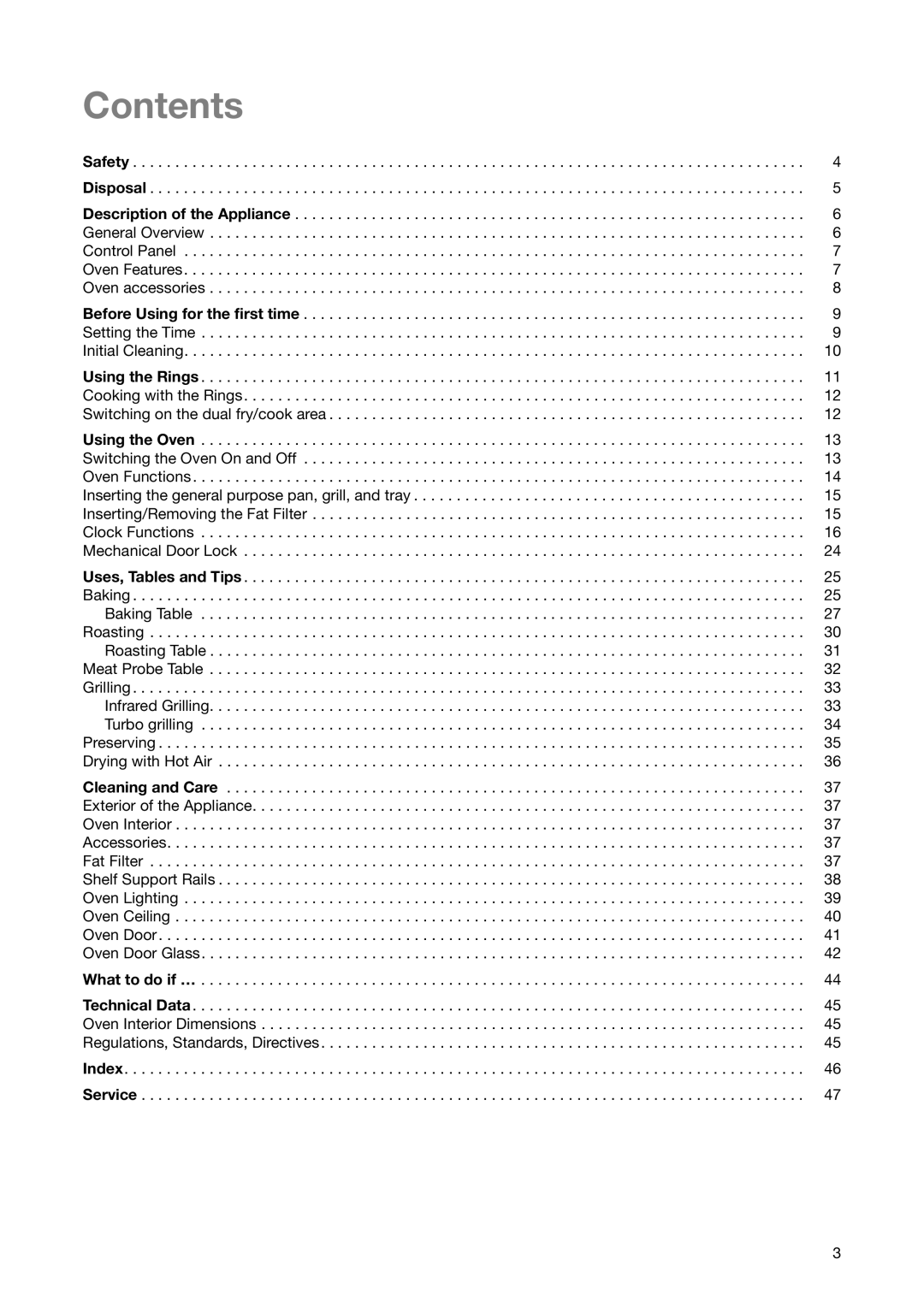 Electrolux EON 6640 manual Contents 