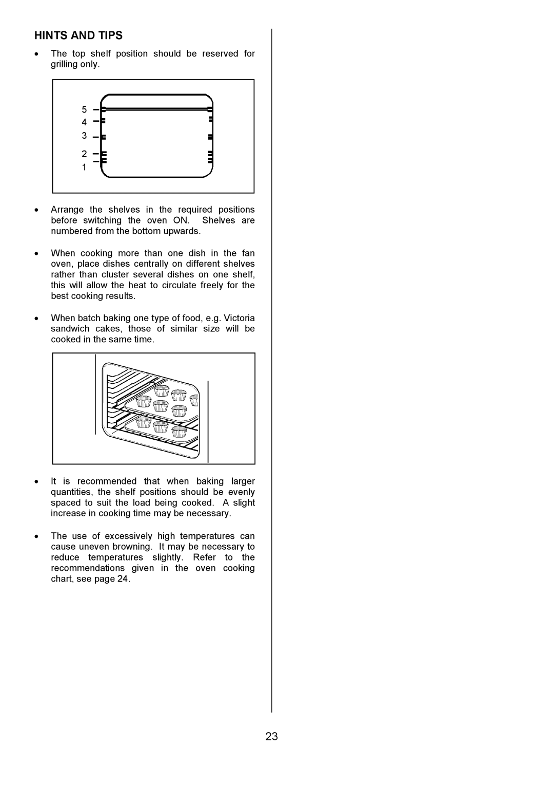 Electrolux 5330R, EOS 5330L manual Hints and Tips 