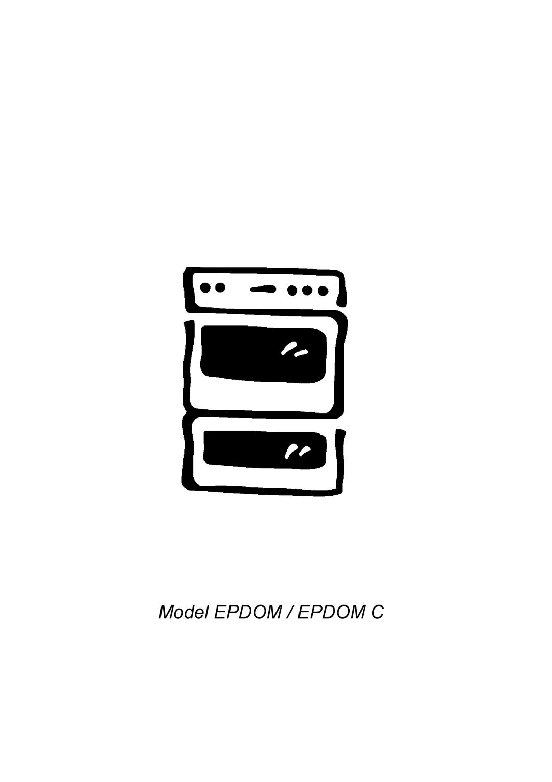 Electrolux EPDOMC manual Model Epdom / Epdom C 