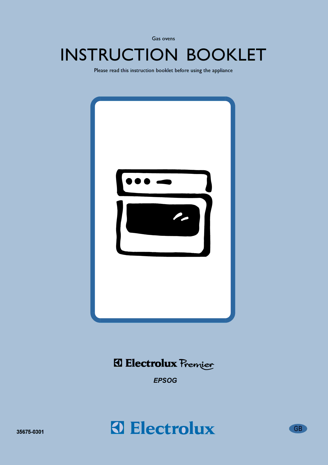 Electrolux EPSOG manual Instruction Booklet 