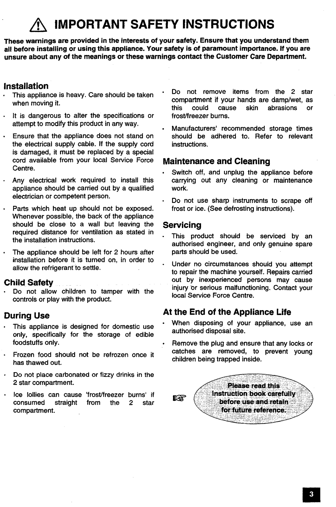 Electrolux ER 1148T manual 