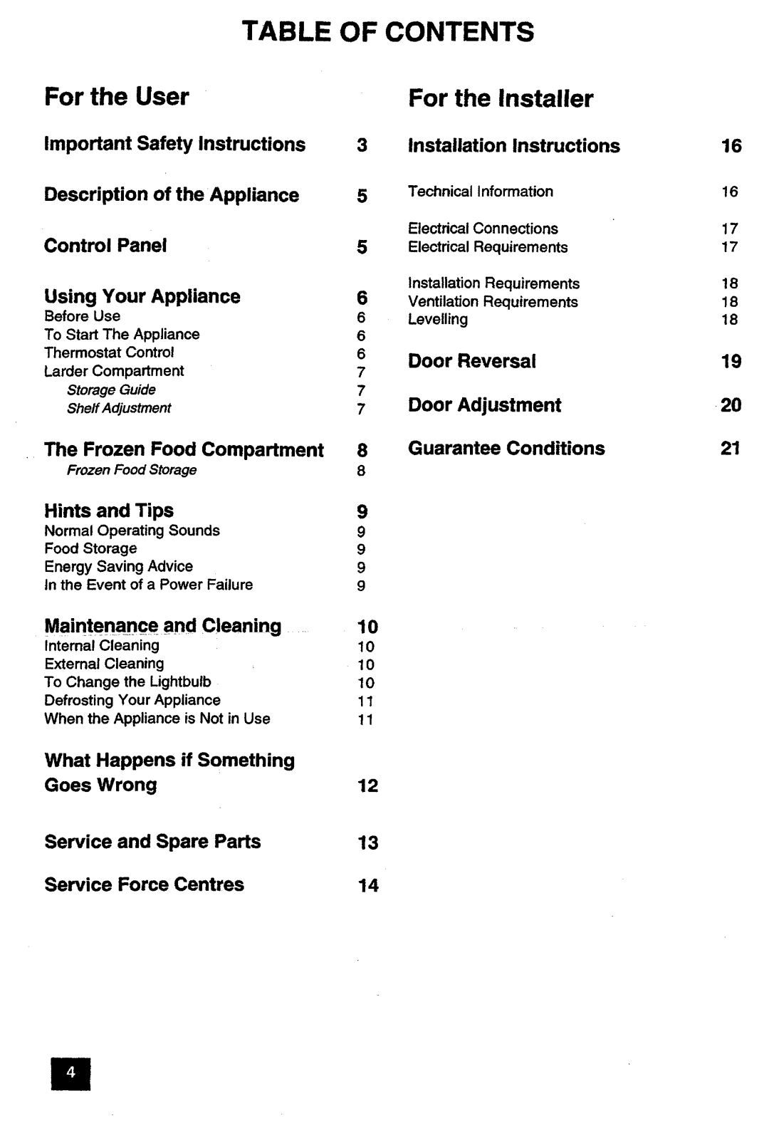 Electrolux ER 1148T manual 