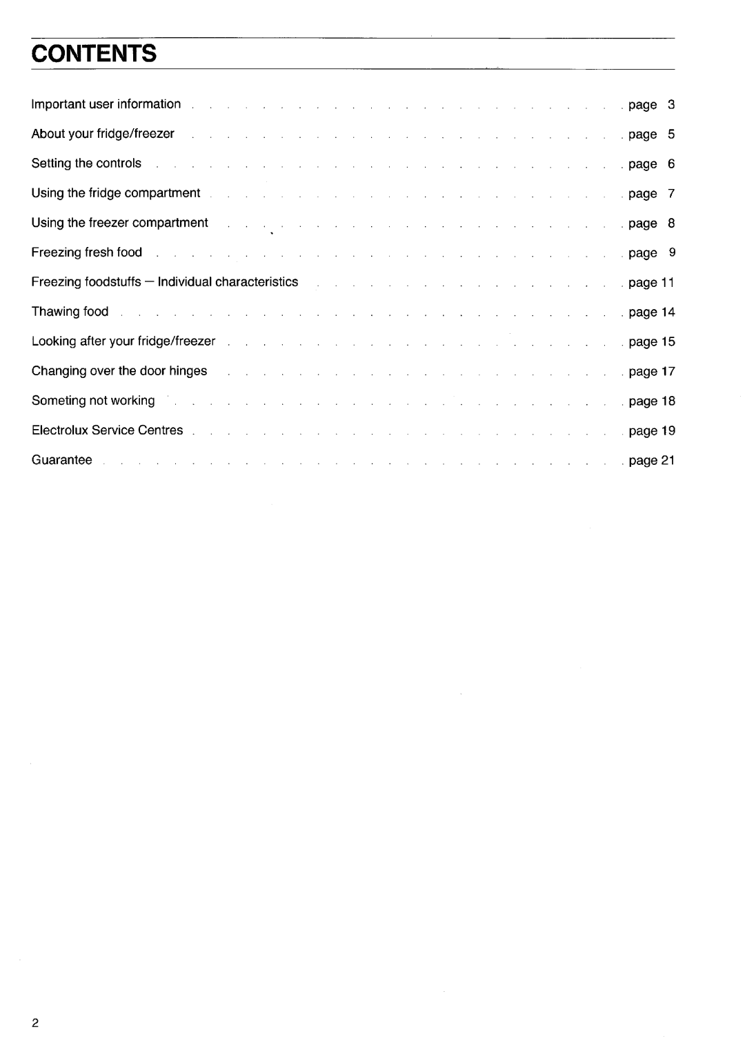 Electrolux ER 2520 B manual 