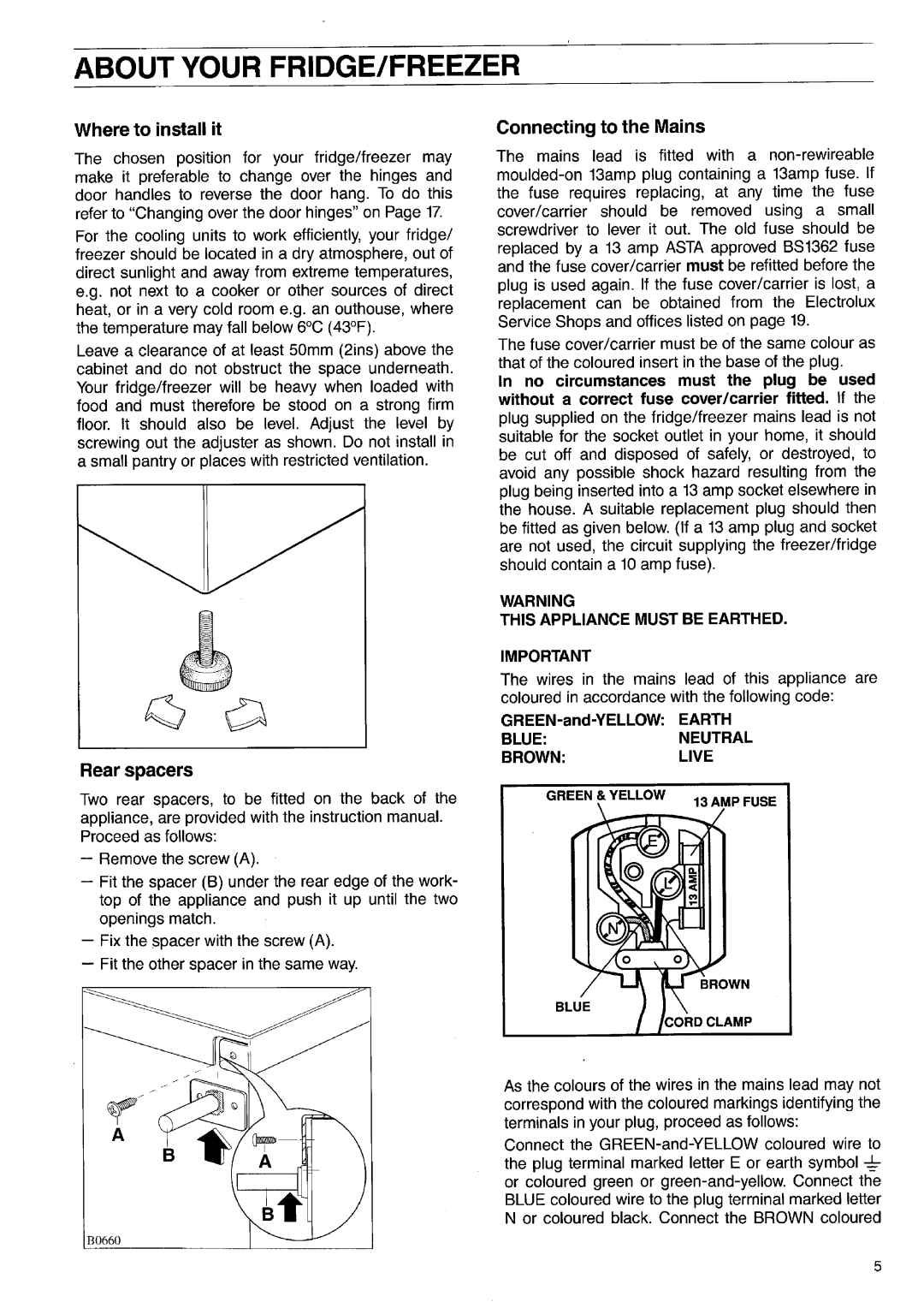 Electrolux ER 2520 B manual 