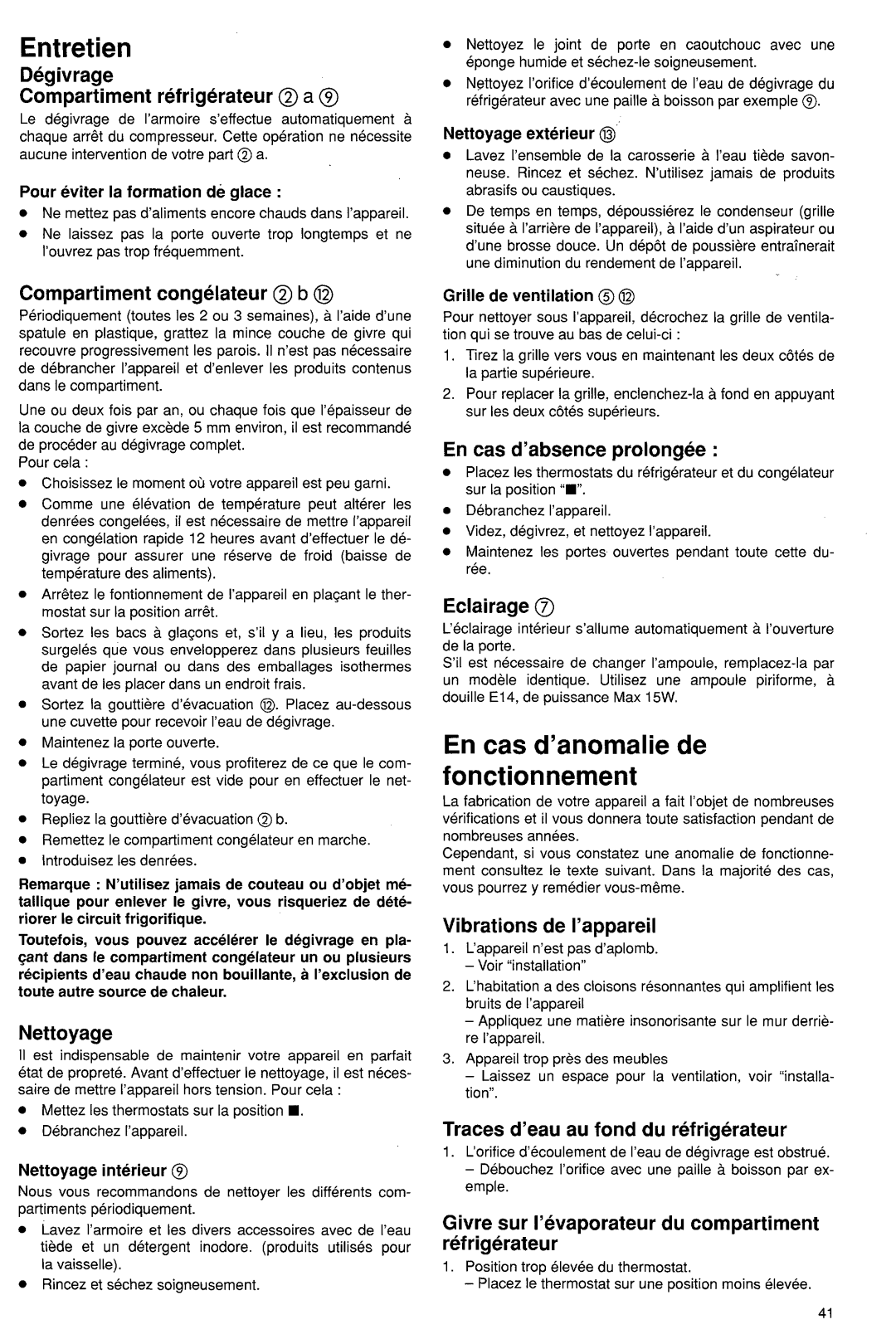 Electrolux ER 3110B manual 