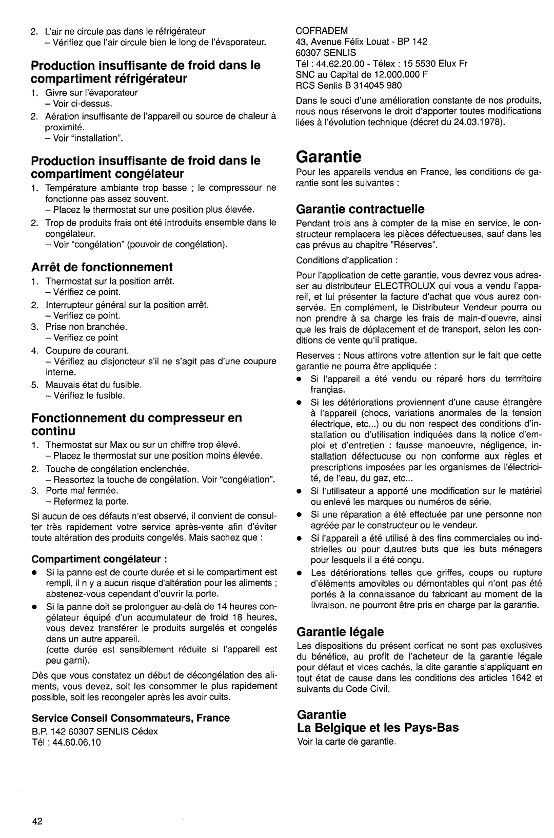 Electrolux ER 3110B manual 
