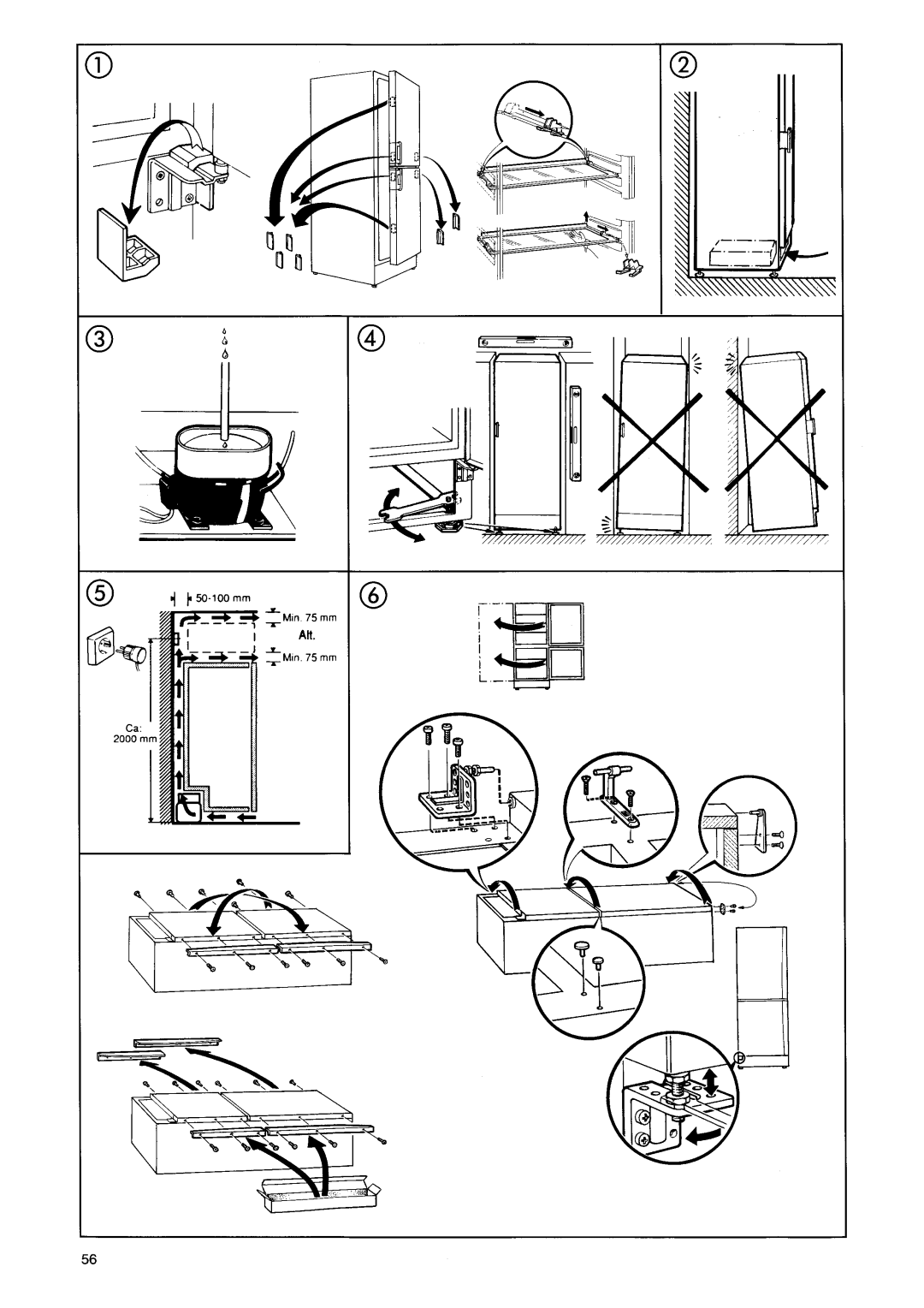 Electrolux ER 3596B, ER 4096B, ER 3396B manual 