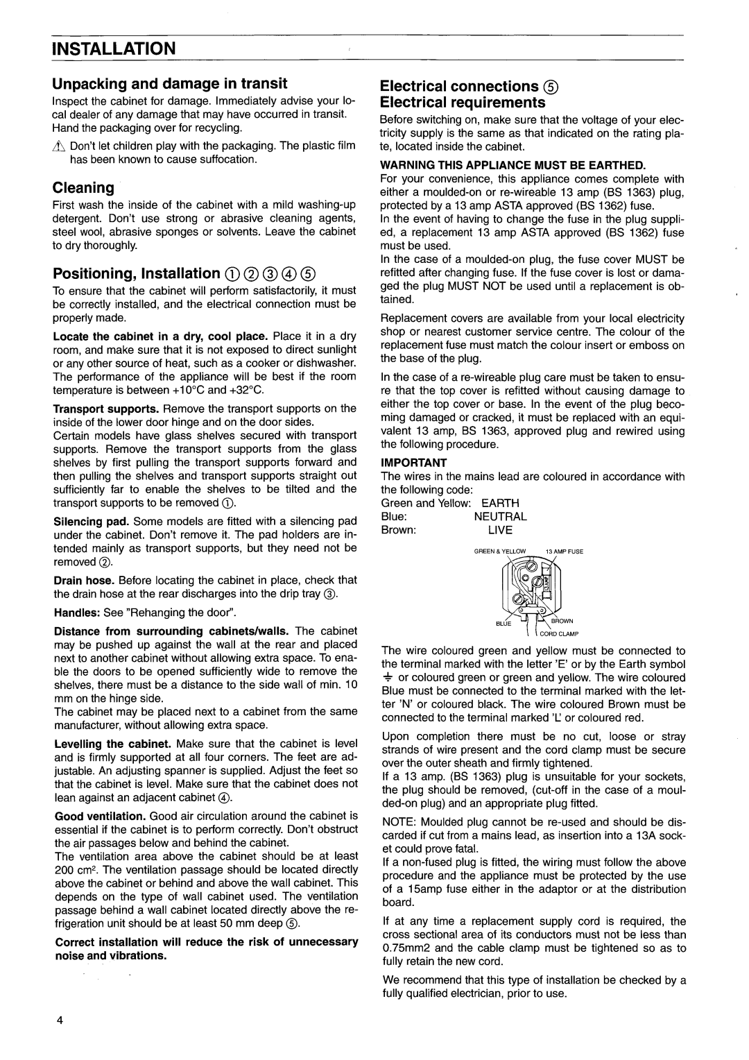 Electrolux ER 3596B, ER 4096B, ER 3396B manual 