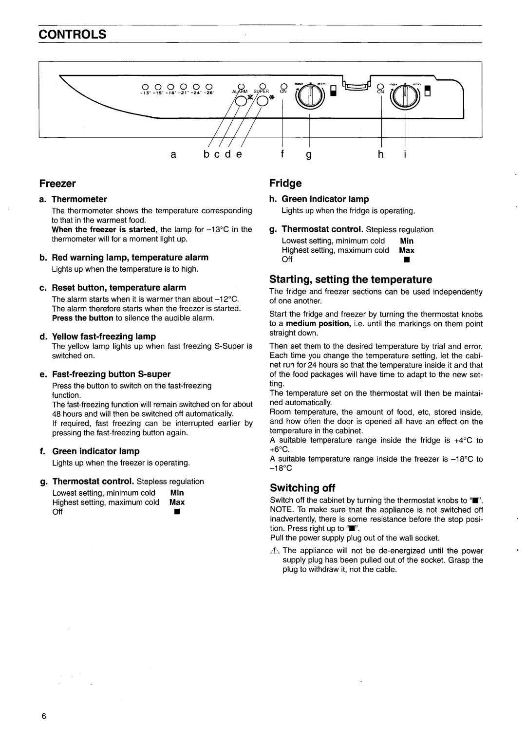 Electrolux ER 3396B, ER 3596B, ER 4096B manual 