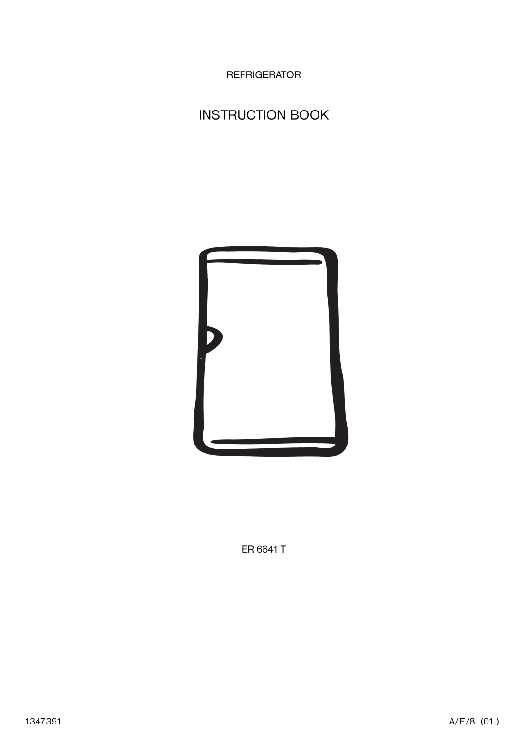 Electrolux ER 6641 T manual Instruction Book 