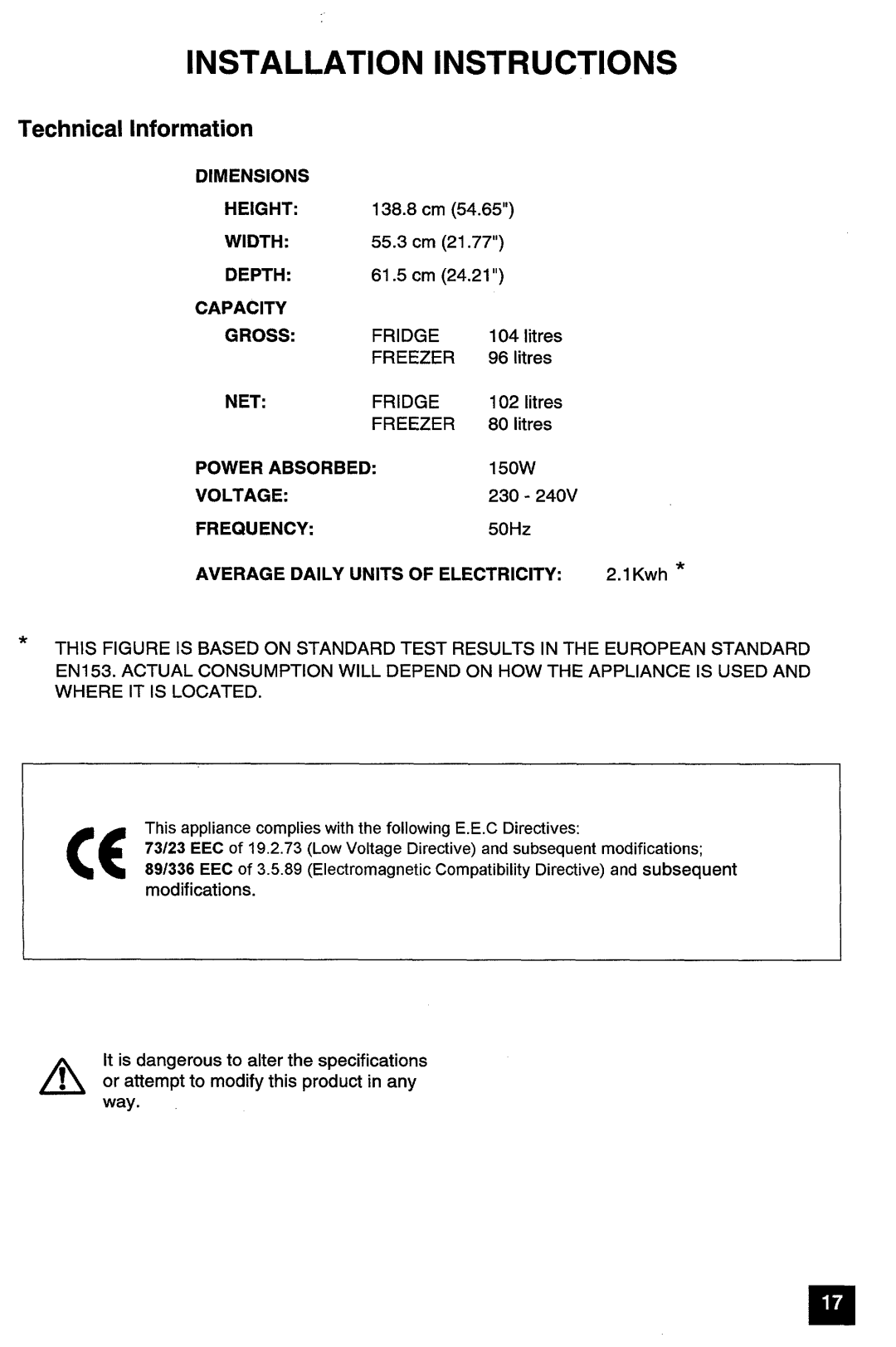 Electrolux ER 7250B manual 