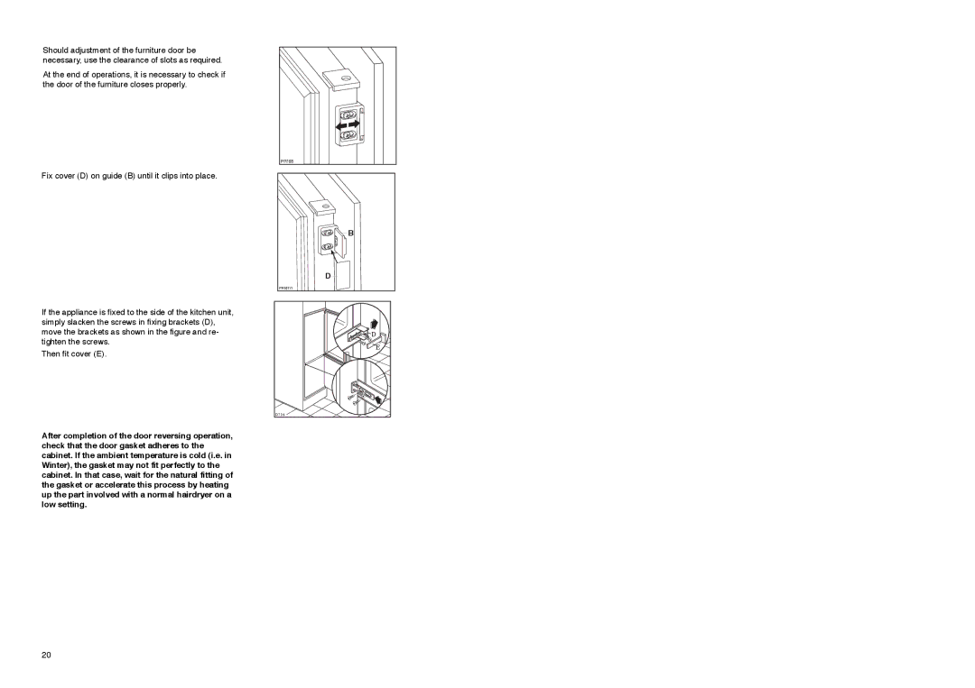 Electrolux ER 8133 I manual D734 