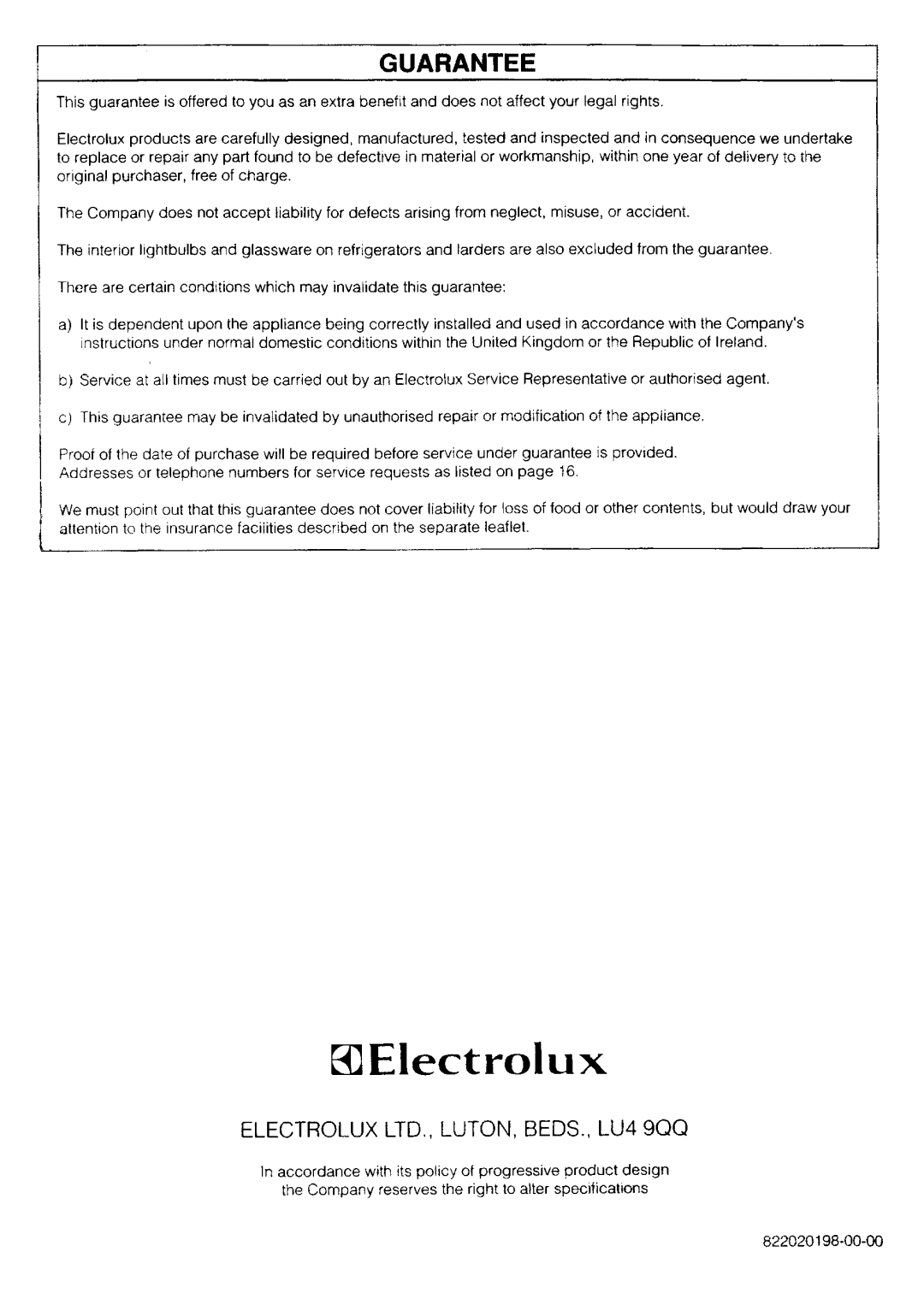 Electrolux ER2440D manual 