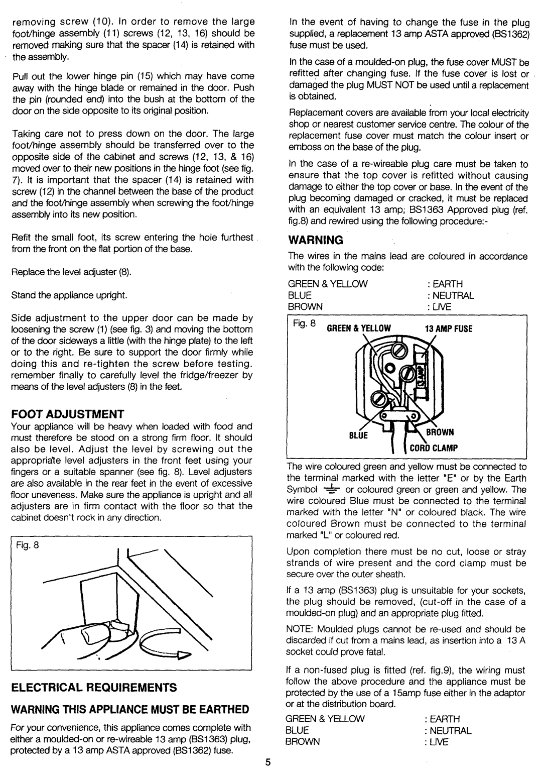 Electrolux ER2445D manual 