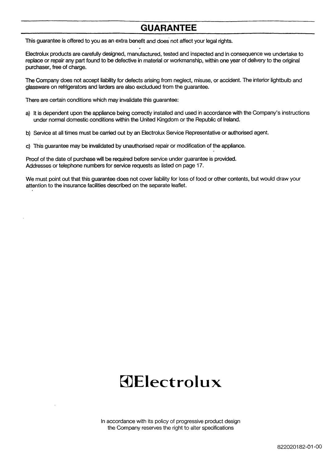 Electrolux ER2944B, ER2945B, ER2344B, ER2345B manual 