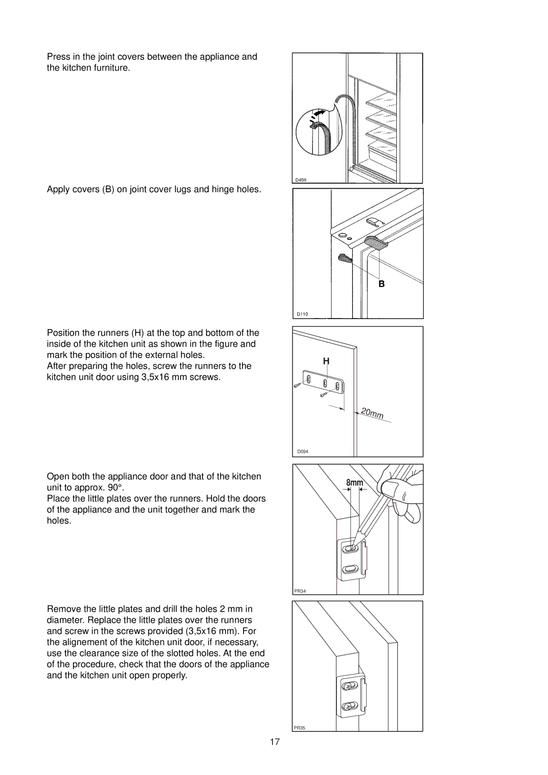 Electrolux ER6633I manual 8mm 