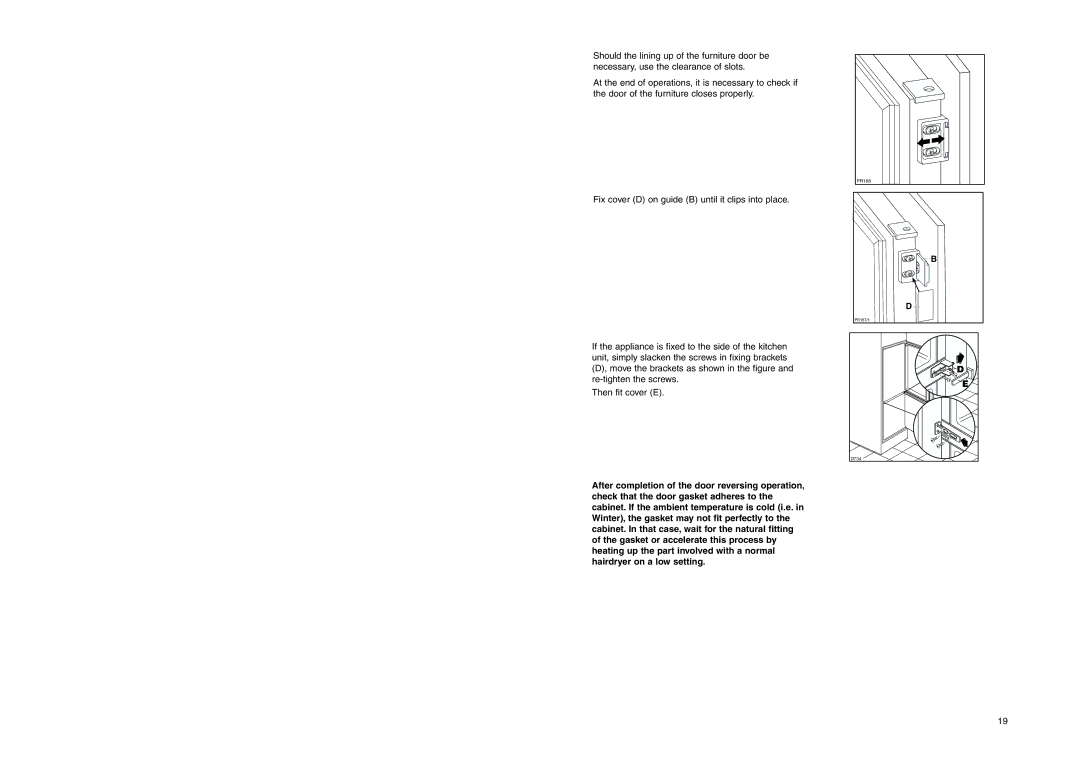 Electrolux ERN 2820 manual D734 