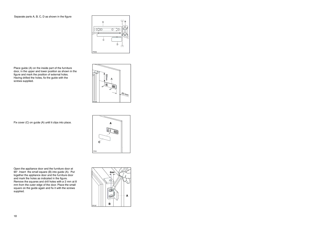 Electrolux ERN 2920 manual 50mm 