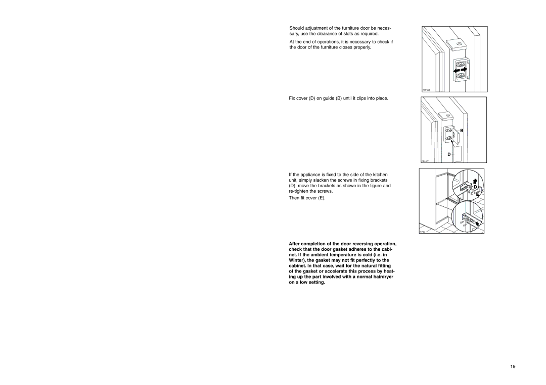 Electrolux ERN 2920 manual D734 