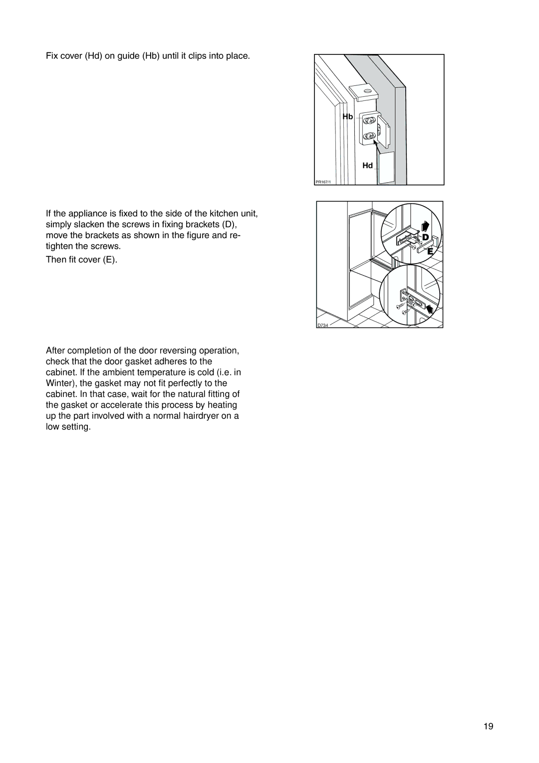 Electrolux ERN 29600 user manual PR167/1 