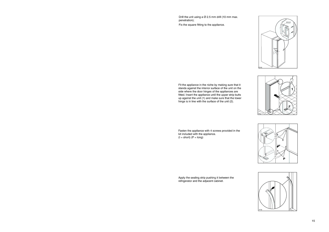 Electrolux ERN 3420 manual 13mm D740 