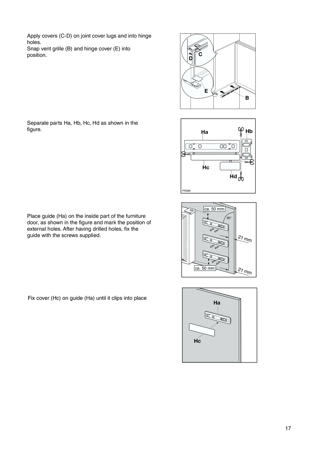 Electrolux ERN 34800 user manual Ca mm 