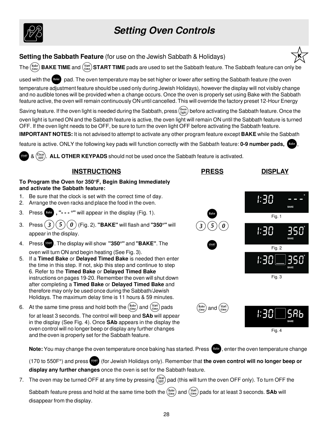 Electrolux ES510 Refer to the Timed Bake or Delayed Timed Bake, After completing a Timed Bake or Delayed Timed Bake 