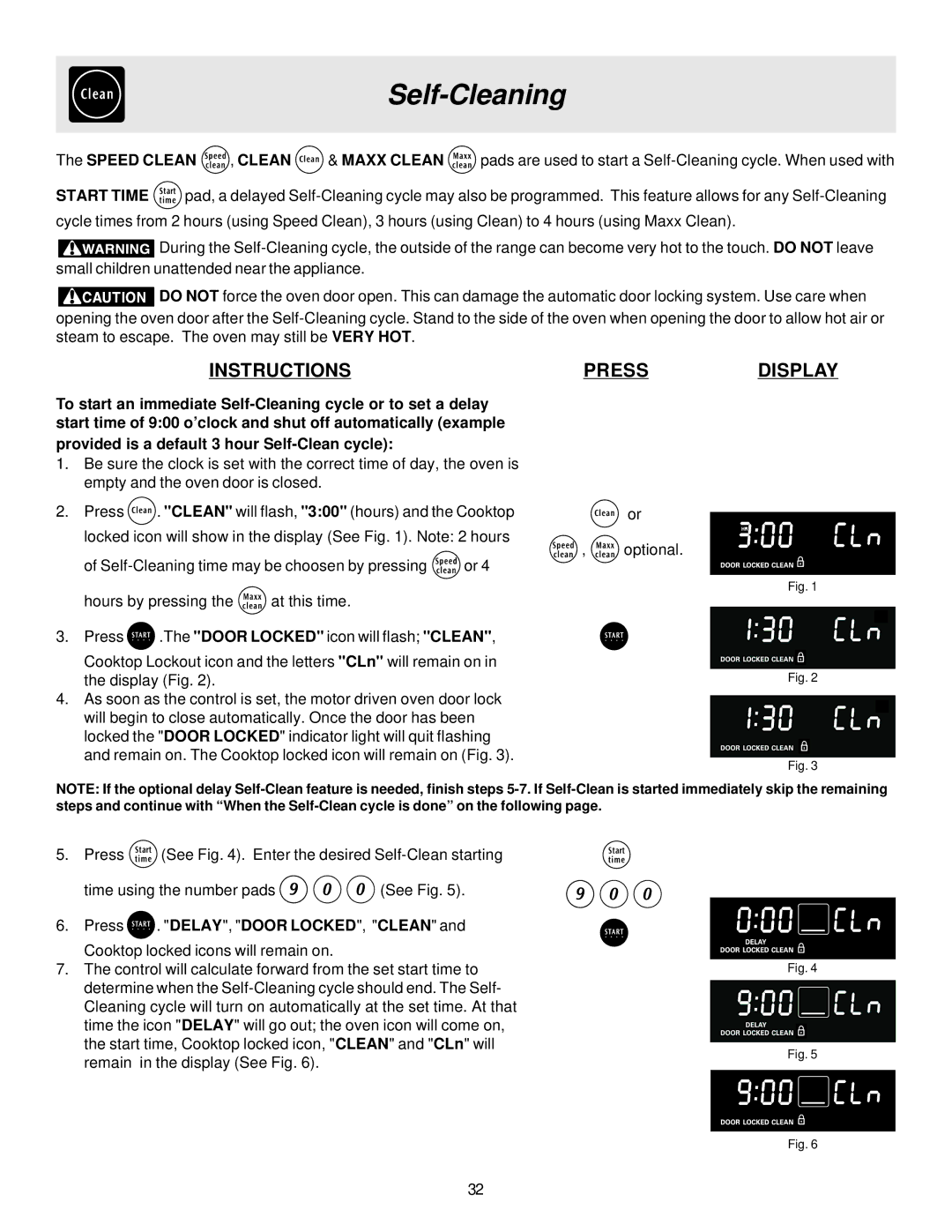 Electrolux ES510 important safety instructions Instructions Press Display 