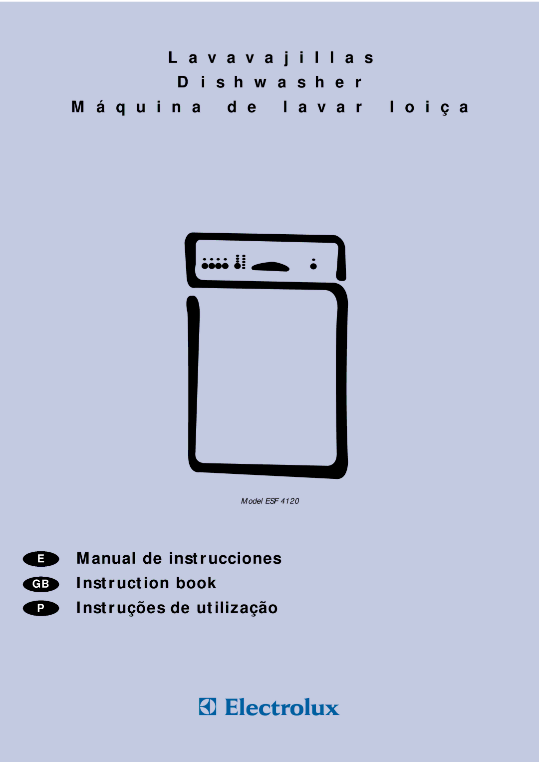 Electrolux ESF 4120 manual V a v a j A s S h w Q u i n a d e V a r l o i ç a 