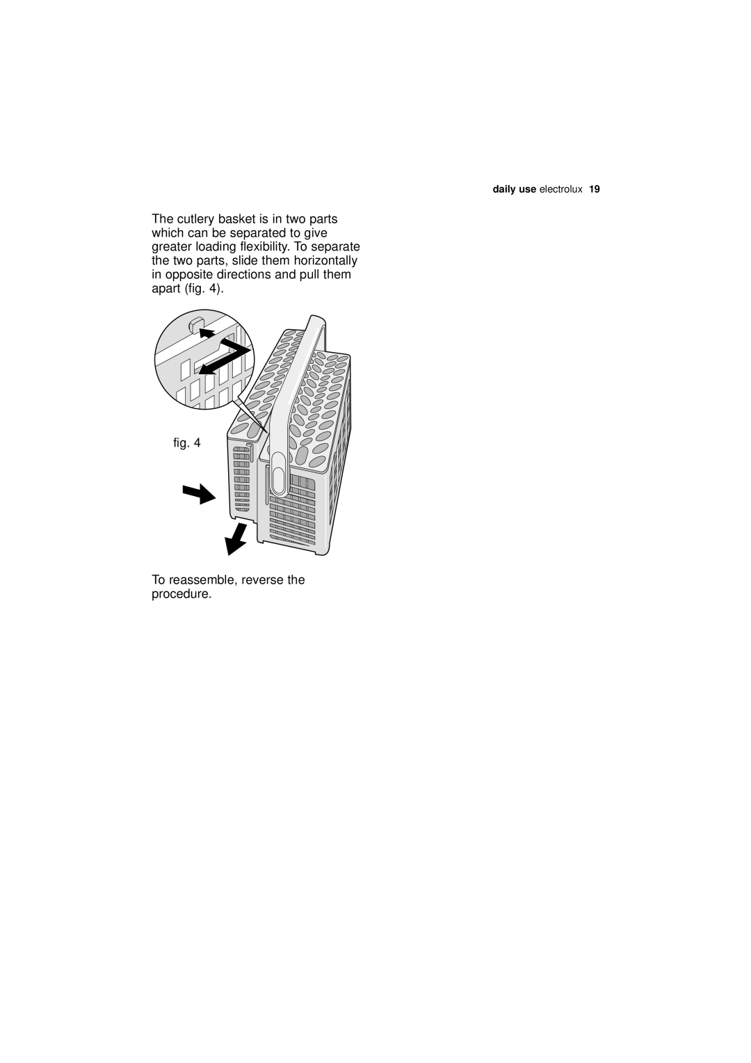 Electrolux ESI 66010 user manual Daily use electrolux 