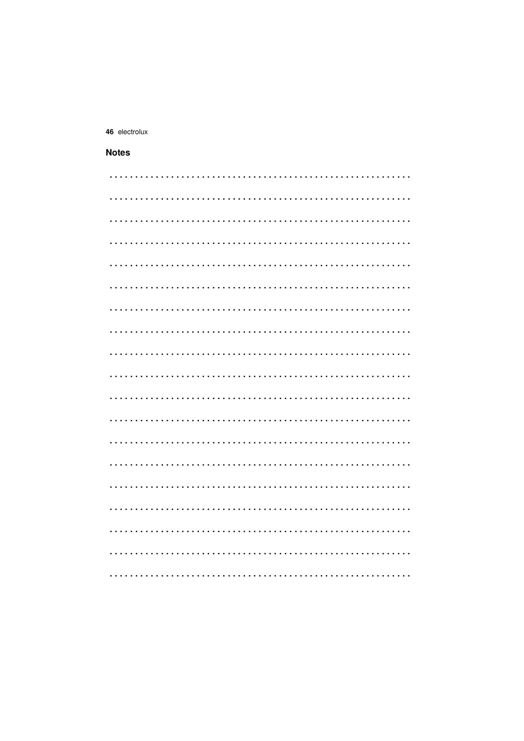 Electrolux ESI 66010 user manual Electrolux 