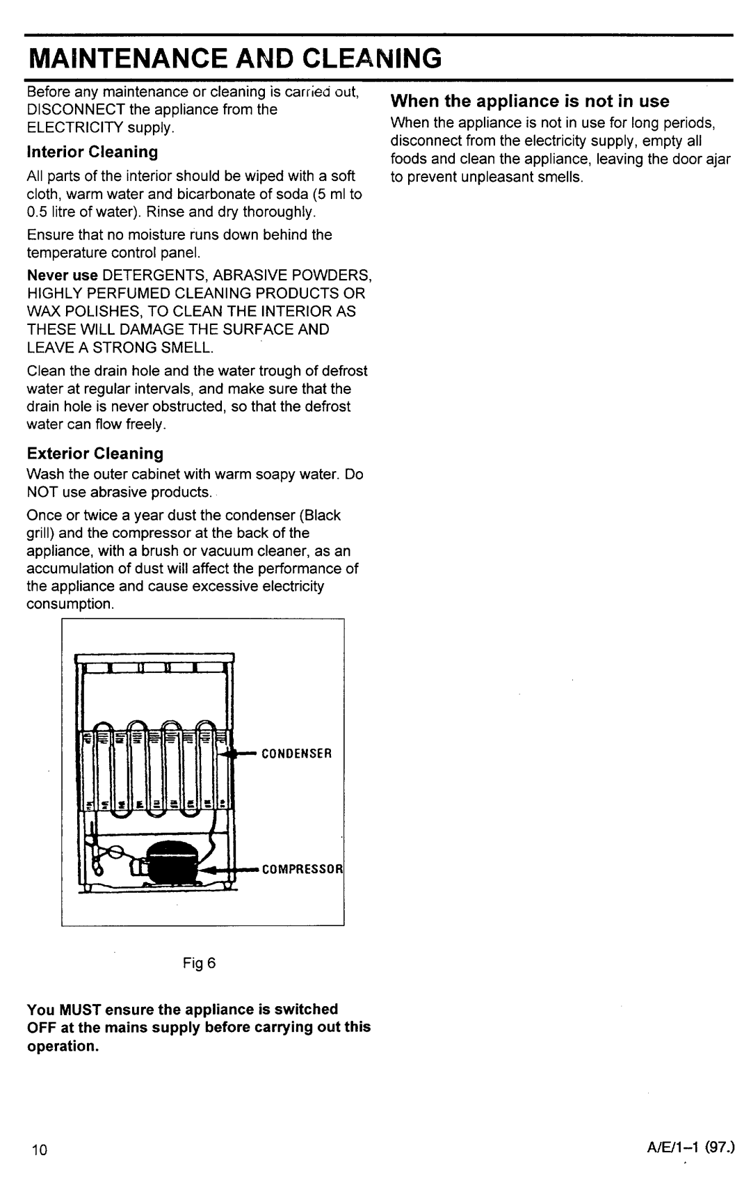 Electrolux EU 0562 C manual 