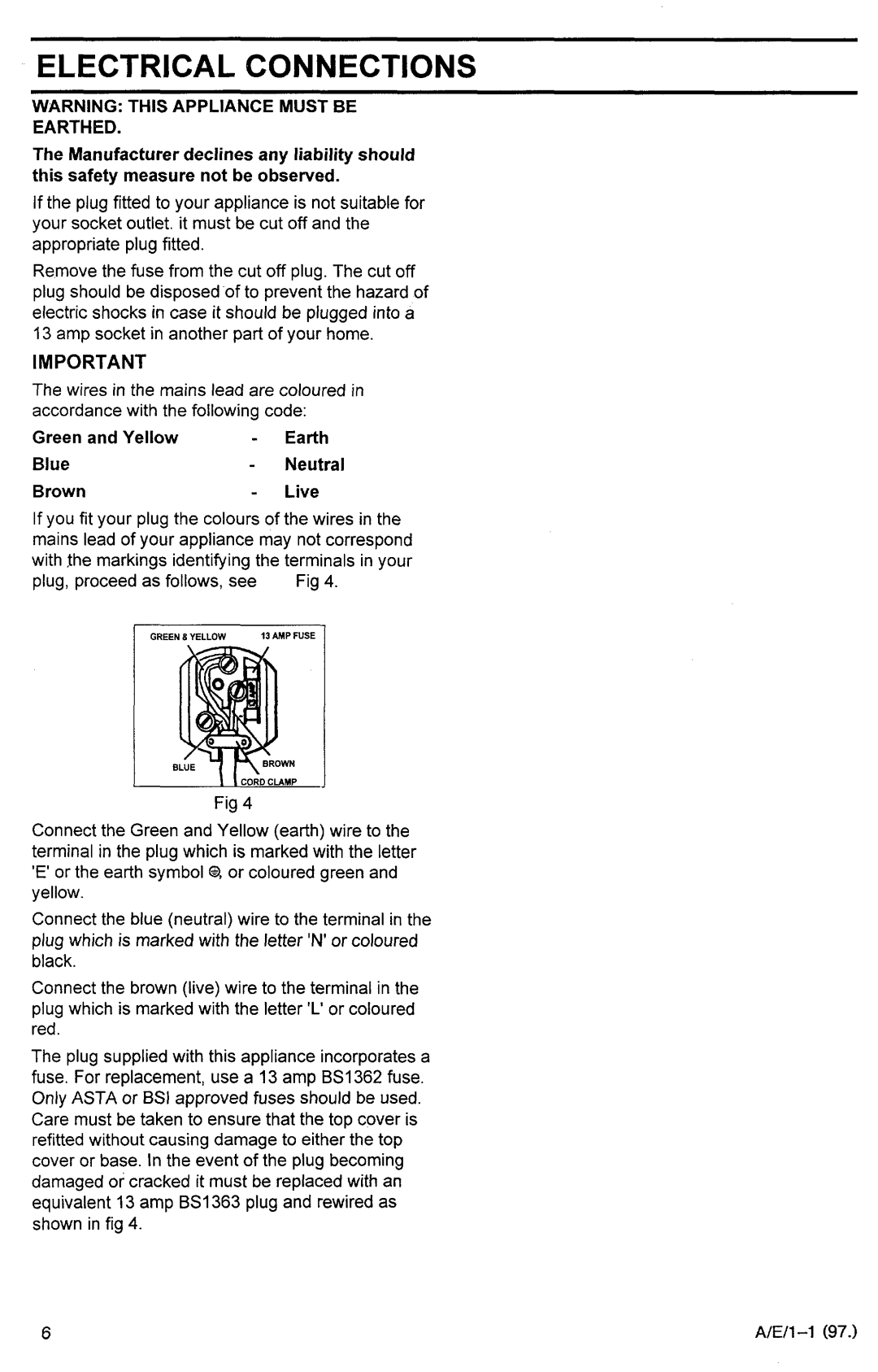 Electrolux EU 0562 C manual 