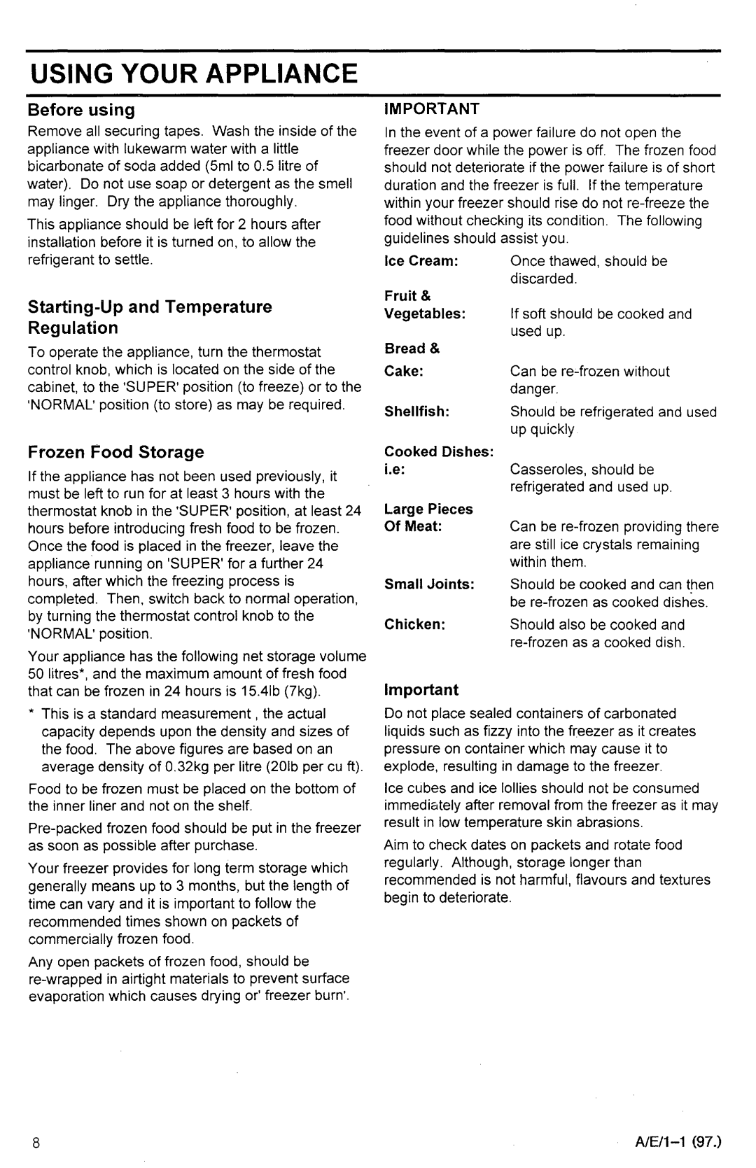 Electrolux EU 0562 C manual 