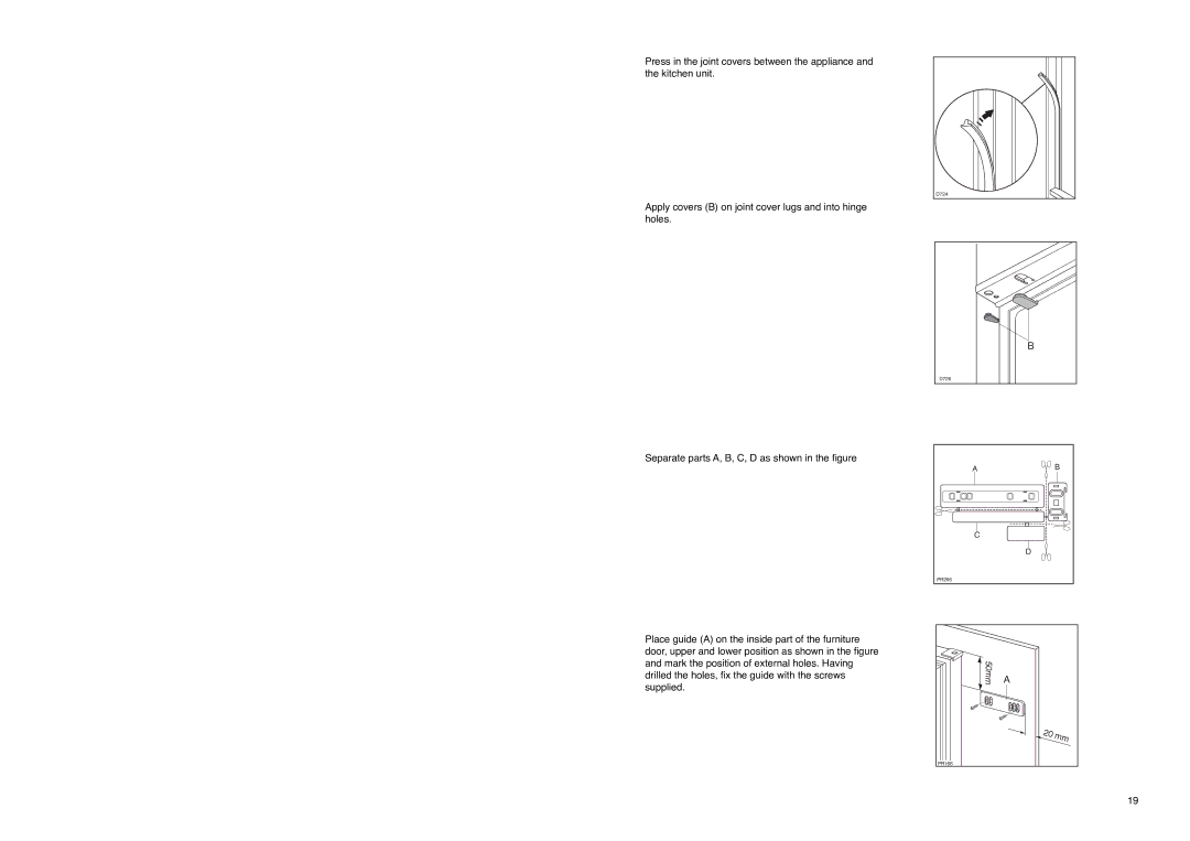 Electrolux EU 6233 I manual 50mm 