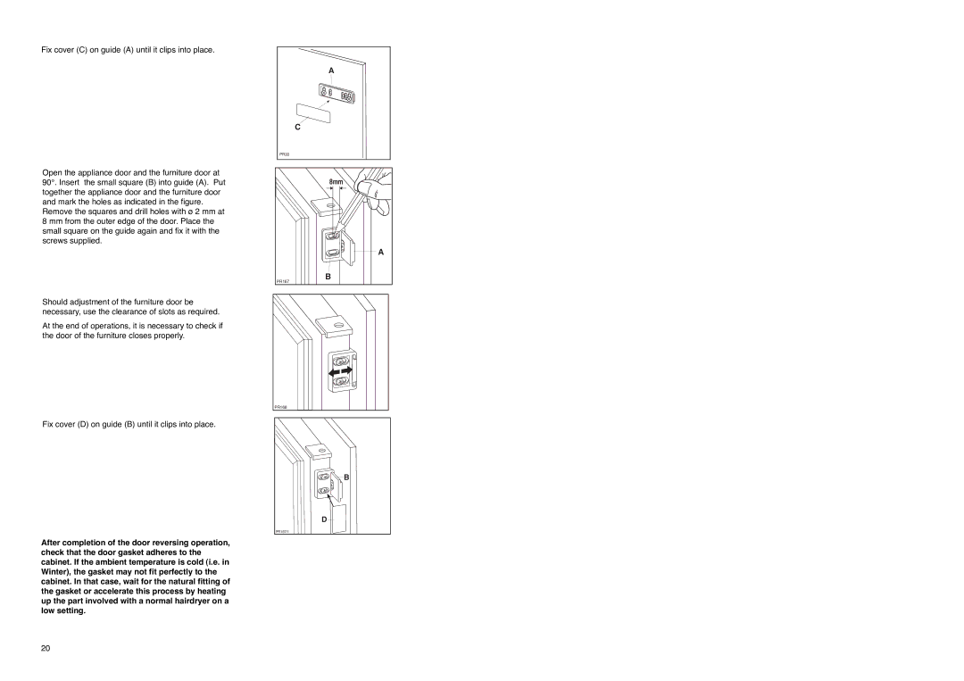 Electrolux EU 6233 I manual 8mm 