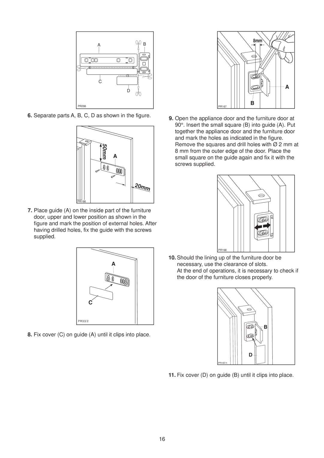 Electrolux EU 6233 manual 50mm 