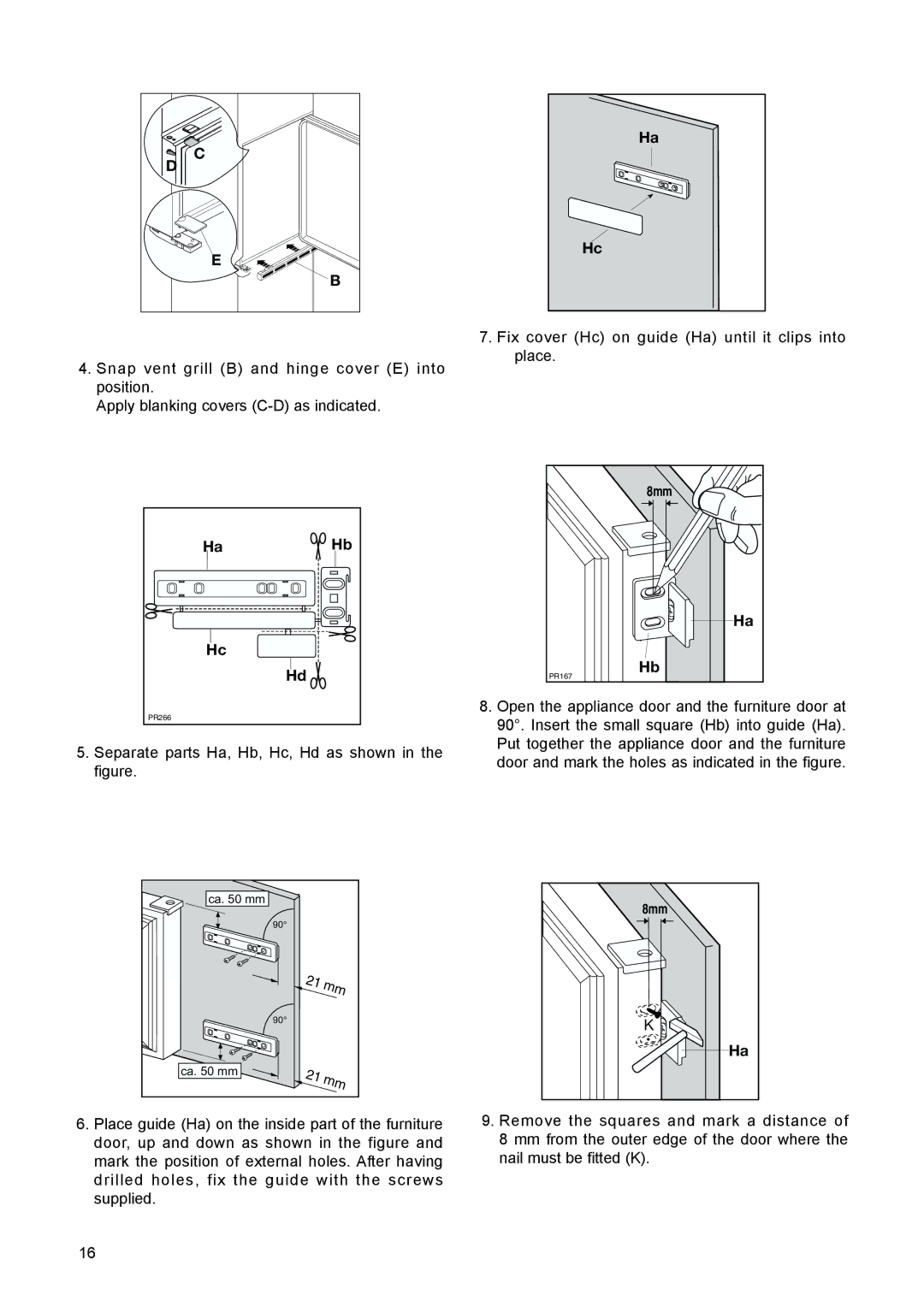 Electrolux EUN 12300 manual HaHb 