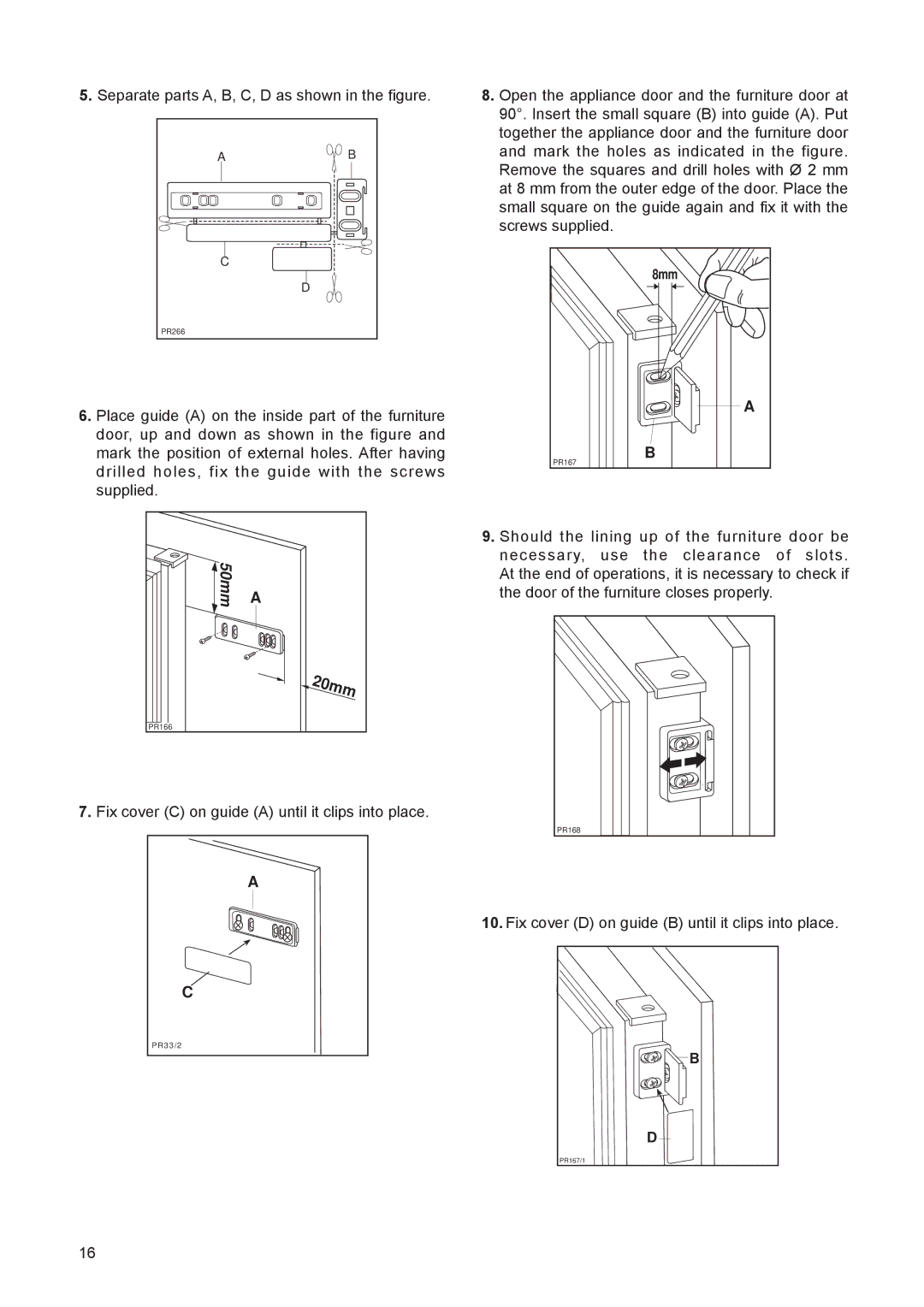 Electrolux EUN 1272 manual 50mm 