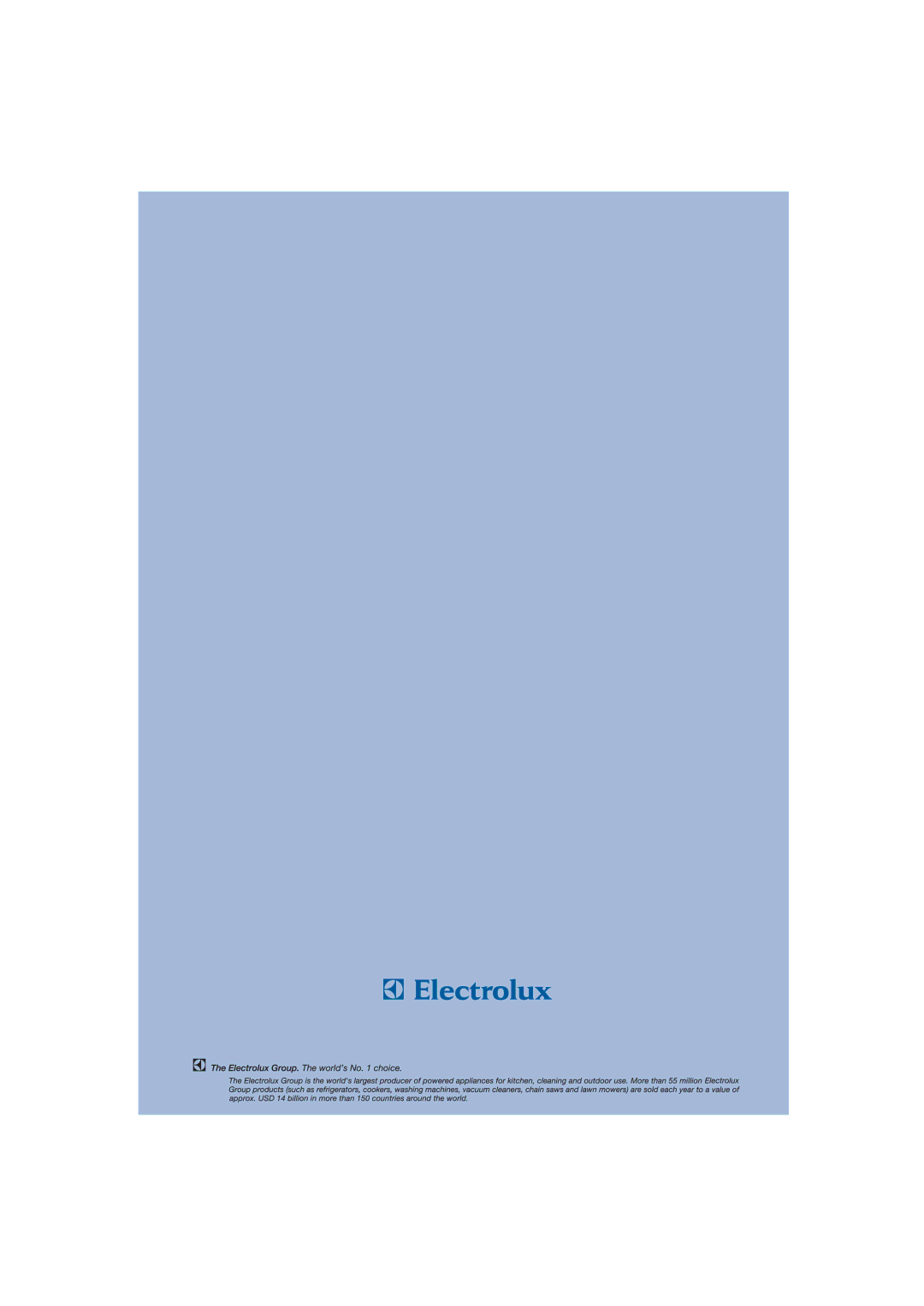 Electrolux EW 1013 I manual 