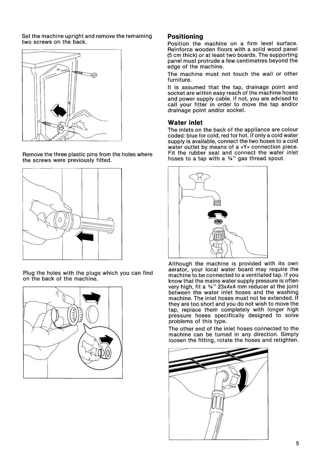 Electrolux EW 1230F manual 